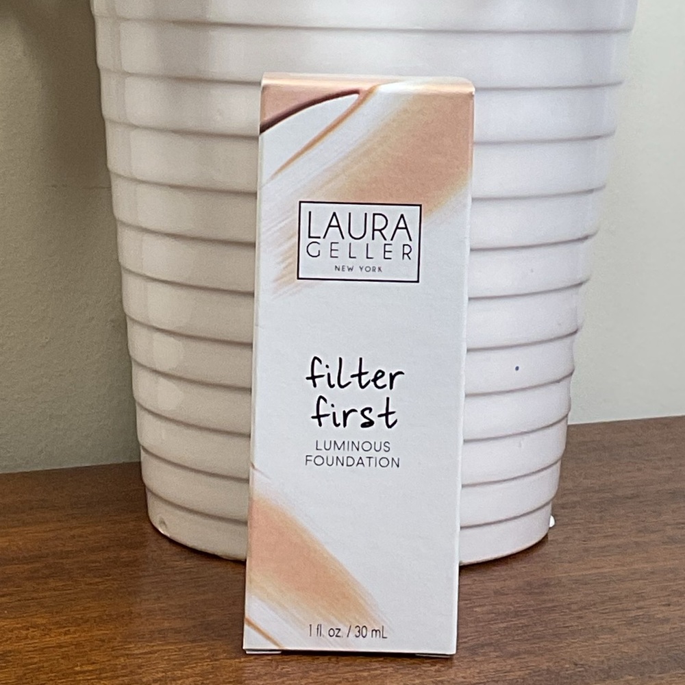Laura Geller NEW Filter First Foundation Cognac  Luminous Foundation